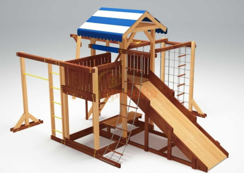 Детская спортивная площадка для дачи Савушка 4 Cезона 7
