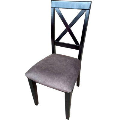 Стул Кристофер МДК-63 венге Микровелюр коричневый 