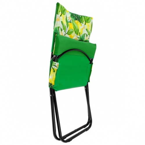 Кресло-шезлонг складное NIKA Haushalt HHK-4 зеленый