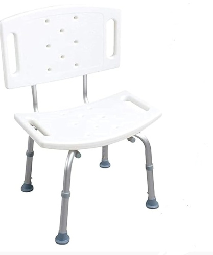 Стул для душа со спинкой Heiler ВА302/a 