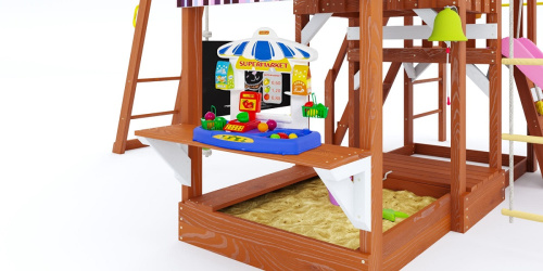 Детская площадка для дачи Савушка TooSun 14 розовый