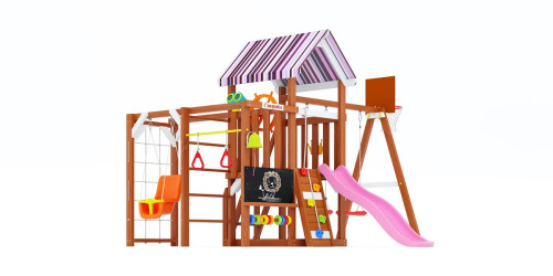 Детская площадка для дачи Савушка TooSun 12 розовый