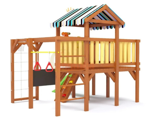 Детская спортивная площадка для дачи Савушка Baby Play 8 (Priority)