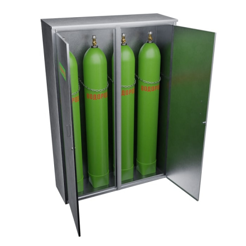 Шкаф для газового баллона Steel-expert ШБ4 40л (водород)