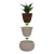 Кашпо для цветов Prosperplast Splofy Bowl DKSP370-7529U Кашпо для цветов Prosperplast Splofy Bowl DKSP370-7529U