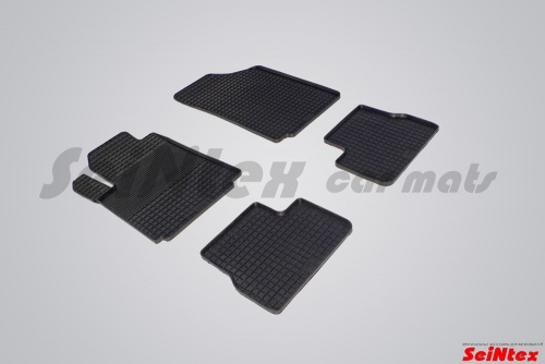 Резиновые коврики салона Сетка для Citroen C3 2002-2009 Черные
