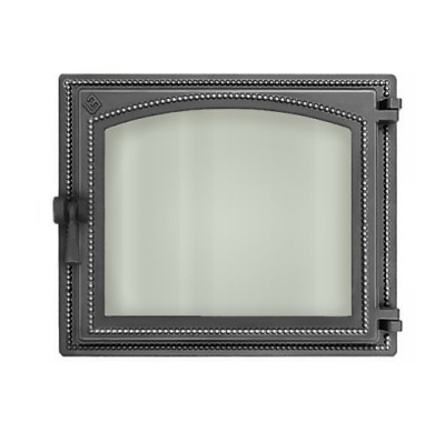 Дверка ВЕЗУВИЙ каминная 240 (Антрацит)