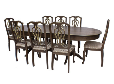 Стол обеденный Leset Вашингтон 2P венге 