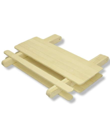 Стол раскладной 100 см Осина 