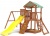 Детская спортивная площадка для дачи Савушка Мастер 2 Махагон Plus
