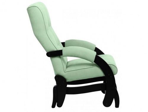 Кресло-маятник Leset Хилл венге Velur V14