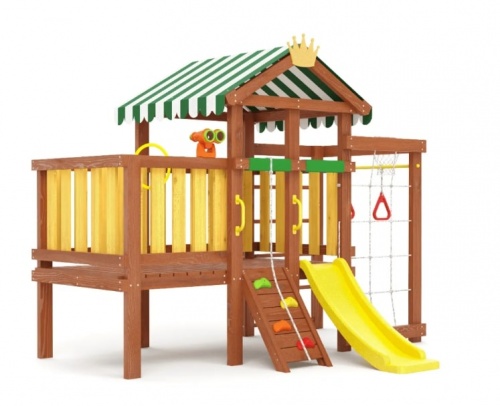 Детская спортивная площадка для дачи Савушка Baby 3 Play