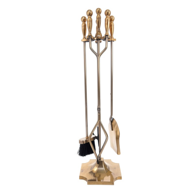 Набор каминный EVEREST K1-А античная латунь