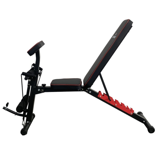 Скамья спортивная Calviano 1003 Red black складная