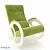 Кресло-качалка Модель 3 Verona Apple Green сливочный