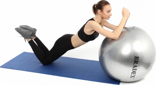 Мяч для фитнеса ФИТБОЛ-75 с насосом