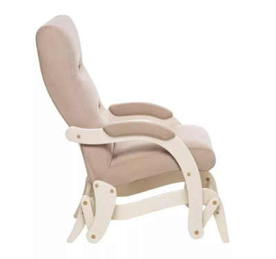 Кресло-маятник Leset Дэми слоновая кость ткань V18