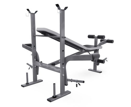 Скамья со стойками под штангу DFC D703 PRO