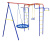 Уличный спортивный комплекс Пионер дачный мини качели гнездо 80Всм сетка Уличный спортивный комплекс Пионер дачный мини качели гнездо 80Всм сетка