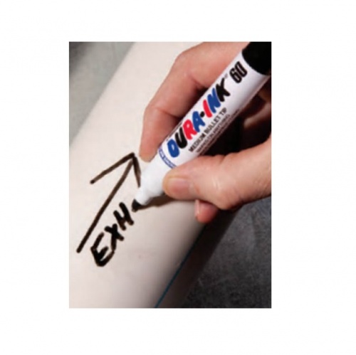 Маркер промышл. перманентный фетровый MARKAL DURA-INK 60 СИНИЙ (Толщина линии 3 мм. Цвет синий) (96537)