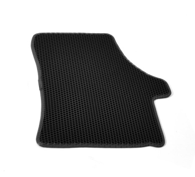 Коврики салона EVA Citroen Jumper черные, серый кант