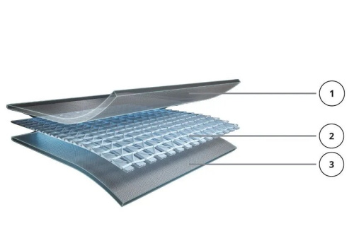 Бассейн-джакузи Intex PureSpa Chevron Deluxe (195x195x71 см)