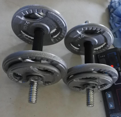 Набор гантелей Хаммертон Atlas Sport 2x11,5 кг