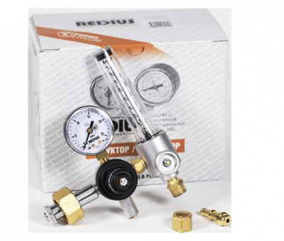 Регулятор комбинированный с ротаметром У-30/АР-40-КР1-м-Р1 (ООО РЕДИУС 168) РРГ10