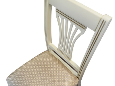 Стул Анри слоновая кость/атина венил 