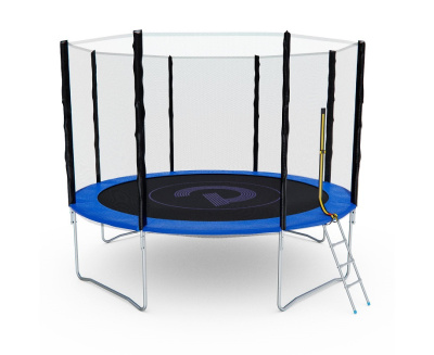 Батут с сеткой DFC PELPO 12ft с лестницей BLUE