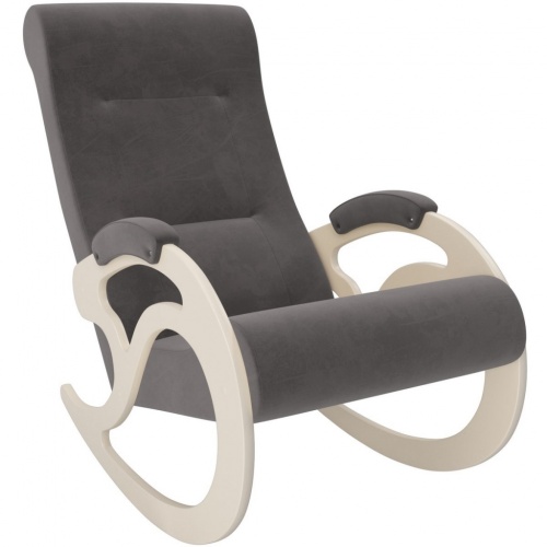 Кресло-качалка модель 5 Verona Antazite Grey сливочный