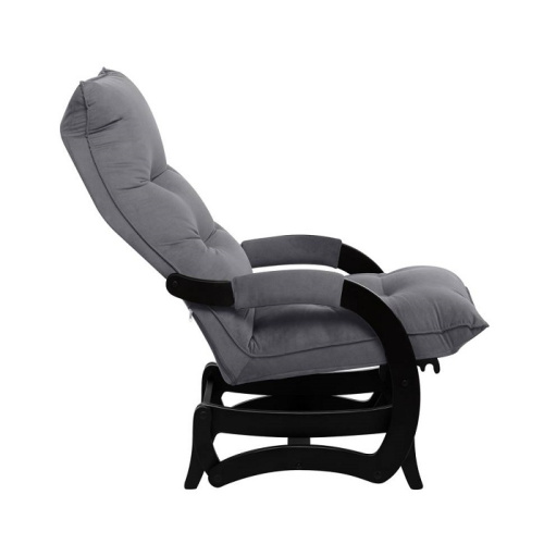 Кресло-маятник Leset Луно венге Velur V32