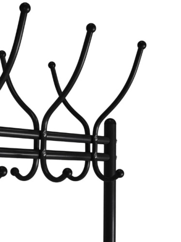 Вешалка напольная М 12М черный 