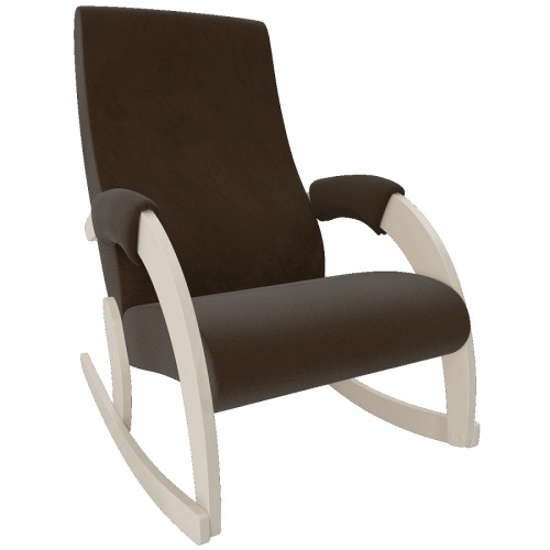 Кресло-качалка Модель 67М Verona Brown сливочный