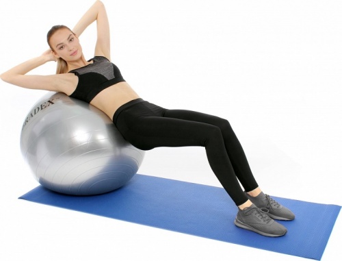 Мяч для фитнеса ФИТБОЛ-75 с насосом