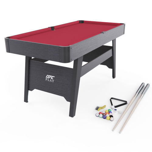 Игровой стол бильярд DFC 54 135 x 65 см красный