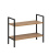 Стеллаж Leset Стилвуд 22 широкий 2 полки черный дуб крафт золотой Стеллаж Leset Стилвуд 22 широкий 2 полки черный дуб крафт золотой