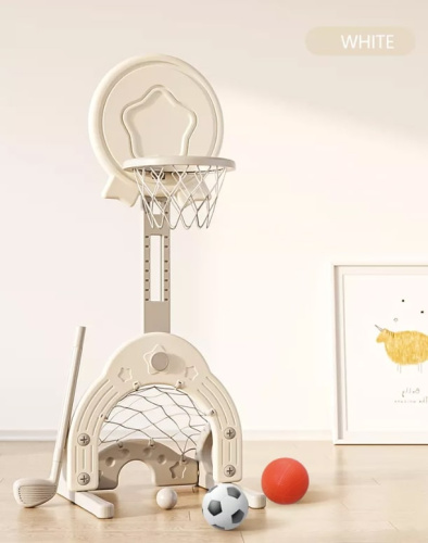 Стойка баскетбольная Гольф PS-074-W белый