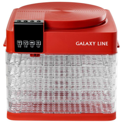 Сушилка для овощей и фруктов Galaxy GL 2630 красный