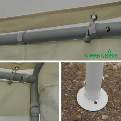 Тент садовый Green Glade 3019 6x10x3.2/2м