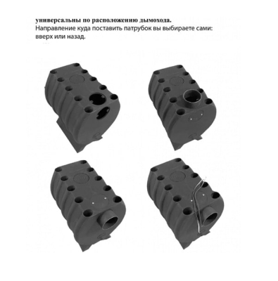 Отопительная печь BulyK 280 с экраном