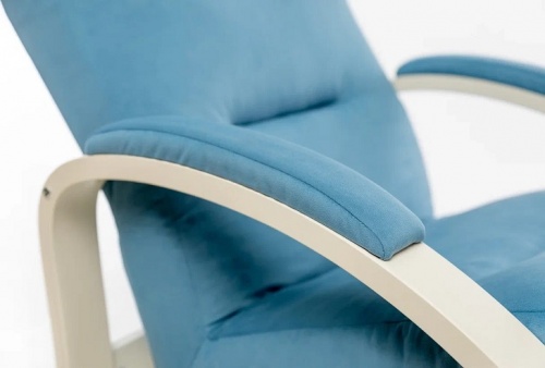 Кресло Leset Лион слоновая кость Velur V47 