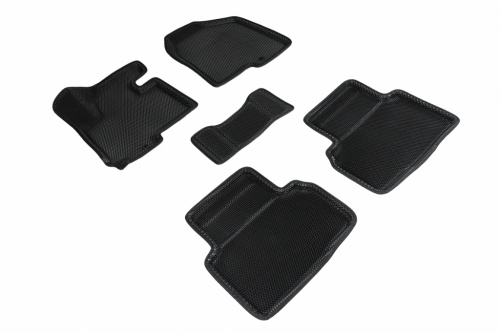 Коврики салона EVA 3D соты для Hyundai ix35 2010-2015 Черные