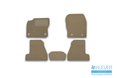 Коврики салона Klever FORD Focus 3 premium беж