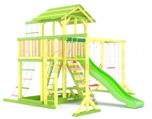 Детская спортивная площадка для дачи Савушка 15 Color-10