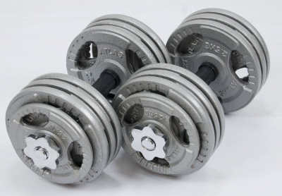 Набор гантелей Хаммертон Atlas Sport 2x24 кг