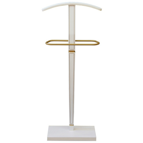 Вешалка костюмная В 70 белый ясень/золото 