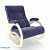 Кресло-качалка модель 4 Verona Denim Blue сливочный