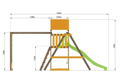 Детская площадка IgraGrad Игруня 3