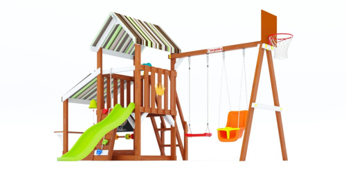 Детская площадка для дачи Савушка TooSun 10 салатовый